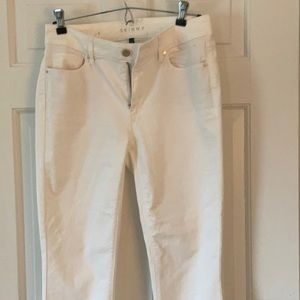 High waist skinny jeans